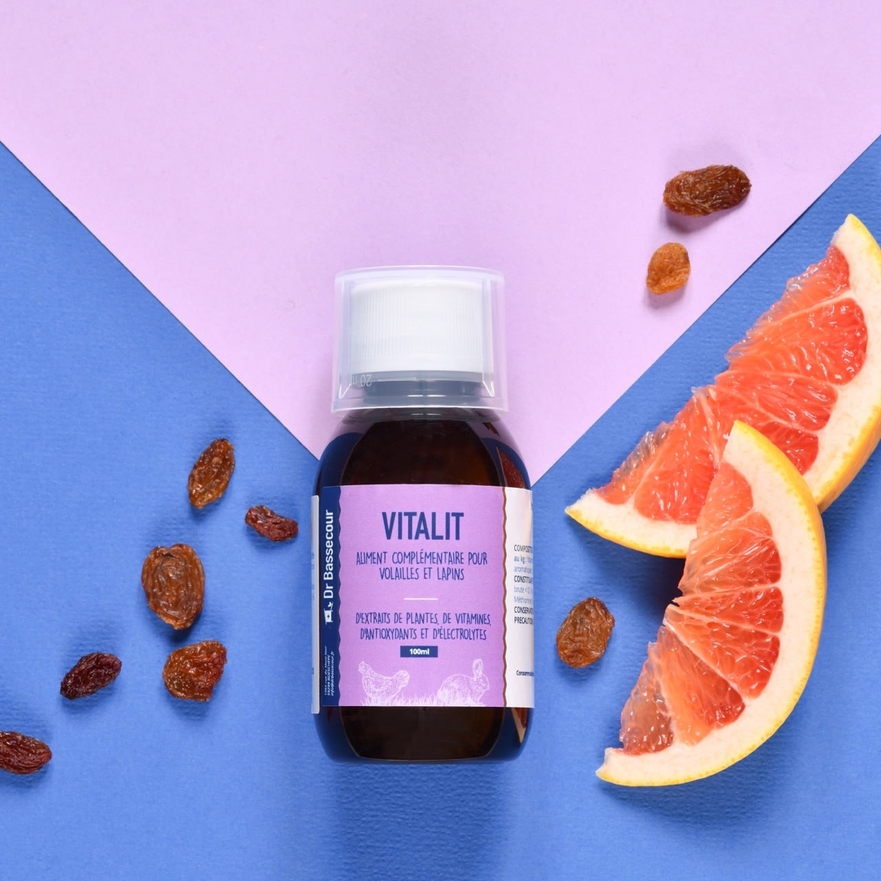 VITALIT est à base d'antioxydants naturels pour stimuler l’immunité en période de stress : coup de chaleur, mise-bas, démarrage, vaccination, passage viral.