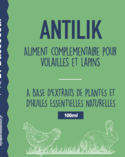 Antilik : À base de plantes traditionnellement recommandées en cas de diarrhée et de troubles digestifs.